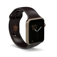 Apple Watch Series 2 Gold Aluminum Case Cocoa Sport Band