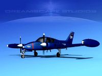 Cessna U-3B Blue Canoe V12