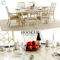 Hooker Sandcastle 80 Dining set