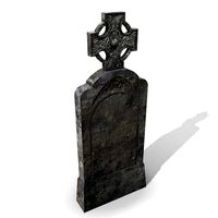 Tomb with cross