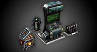 Low Poly Sci-Fi Assets