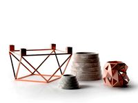 Centrepiece Candleholder Cup and Flowerpot