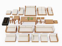 MARBELLA RESTORATION HARDWARE HALF  SET 2