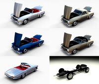 Full Mercedes 190SL Pack