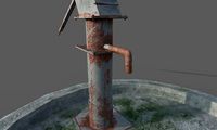 Old Rusted Indian Hand Pump
