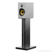Bowers and Wilkins CM1 S2 Satin White on stand