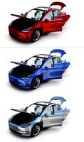 Tesla Model 3 with interior Pack