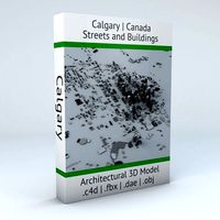 Calgary Streets and Buildings