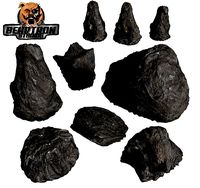 Realistic Hand Made Rocks and Ores Pack 4k Textures Low Poly