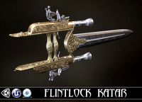 BESTIAL RAGE - Flintlock Katar