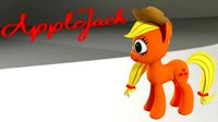 My Little Pony AppleJack 3D Model