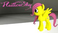 My Little Pony FlutterShy 3D Model