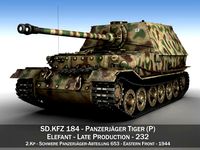 Elefant Tank destroyer - Tiger P - 232