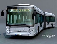 Heuillez GX427 articulated city bus