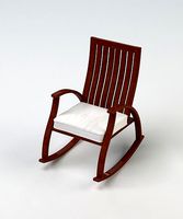 Worcester Brown Rocking Chair