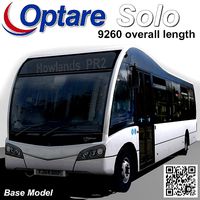 Optare Solo Bus 9960 Length