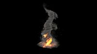 Houdini Power Asset - Firestorm Tornado