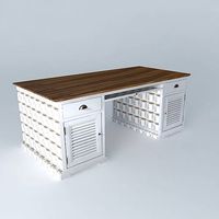 white table