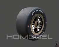 Indy Car Tire Rim Firestone PBR