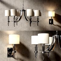 John Richard Crystal Cone Six-Light Chandelier AJC-8920