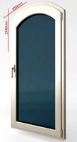 Plastic casement window 06