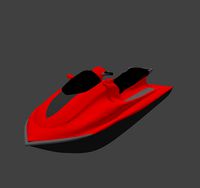 JetSki - Water Scooter 3D Model