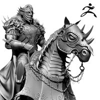 Horseman Zbrush