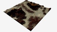 High Quality Canyon Model