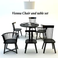 Vienna Chair and table set