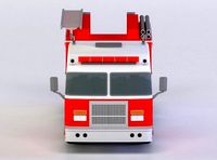 SPARTAN PUMPER, FIRETRUCK 3D MODEL