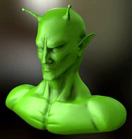 Piccolo - Sculptris model