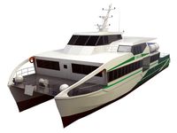 3d yacht model