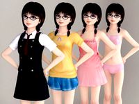 Yume various outfit pose 01
