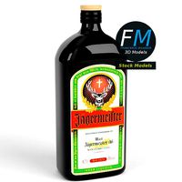 Jagermeister liqueur bottle