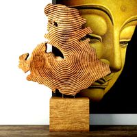 Teak Wheel
