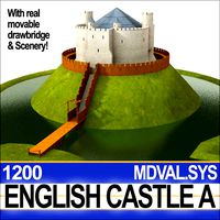 Medieval English Castle A