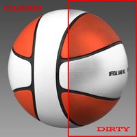 Basketball ball 4L bicolor 3D Model