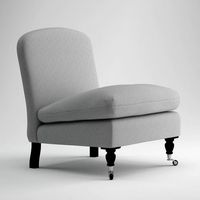 George Smith White Chair