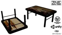 Post-Apocalyptic Grimy Rusty Table