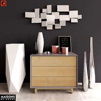 Commode with decor Maisons du Monde
