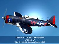 Republic P-47M Thunderbolt - Pengie V