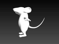 Mouse Character T-pose