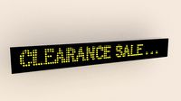 LED Text Display Sign