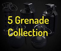 5 Grenade - High poly