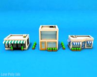 Cartoon City Buildings