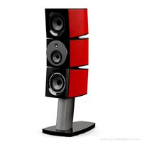 Focal JMLab Viva Utopia Imperial Red on stand