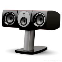 Focal JMLab Viva Utopia Center Imperial Red on stand