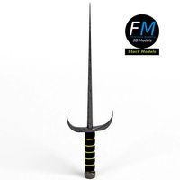 Sai piercing knife melee