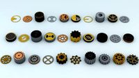 Steampunk Cogwheels Pack