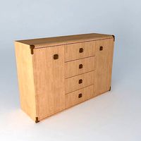 Indiana red pine shelf